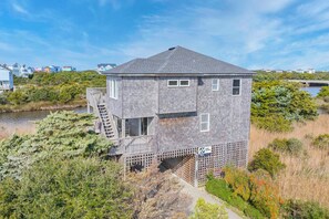 Exterior - Canalfront, Dog Friendly Home in Avon with Hot Tub and Private Dock (Avon)