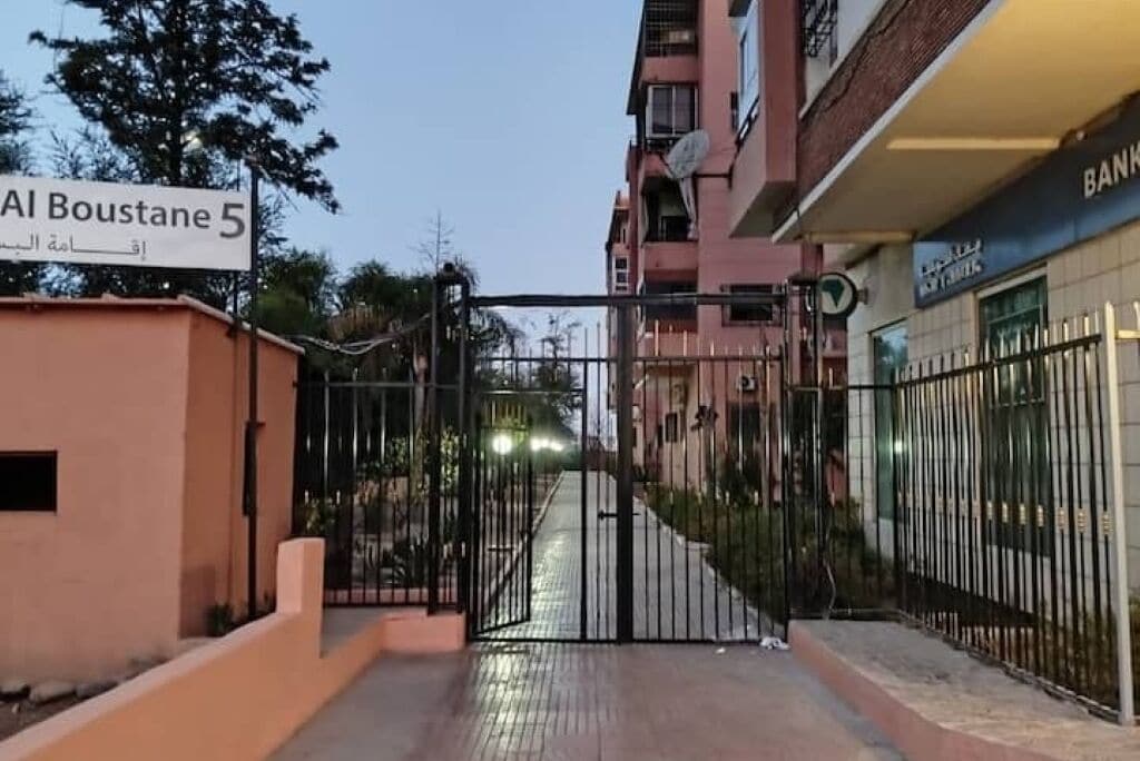 Enceinte de l’hébergement