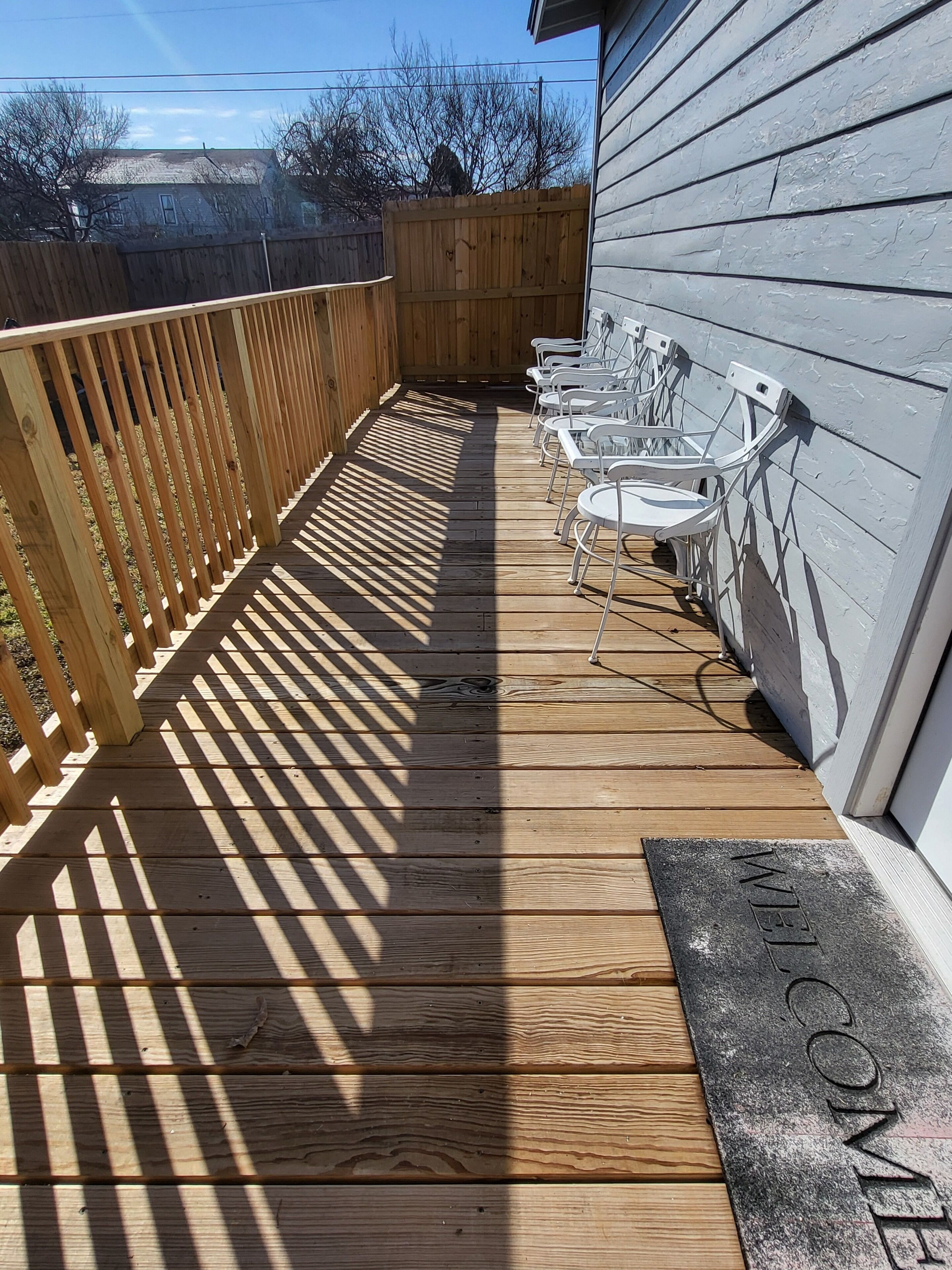 Enceinte de l’hébergement