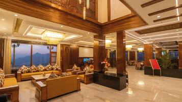 Sala de estar en el lobby