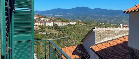 Blick von der Unterkunft