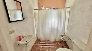 Towels, soap, toilet paper