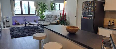 Condo, 1 Bedroom, Accessible | Living room