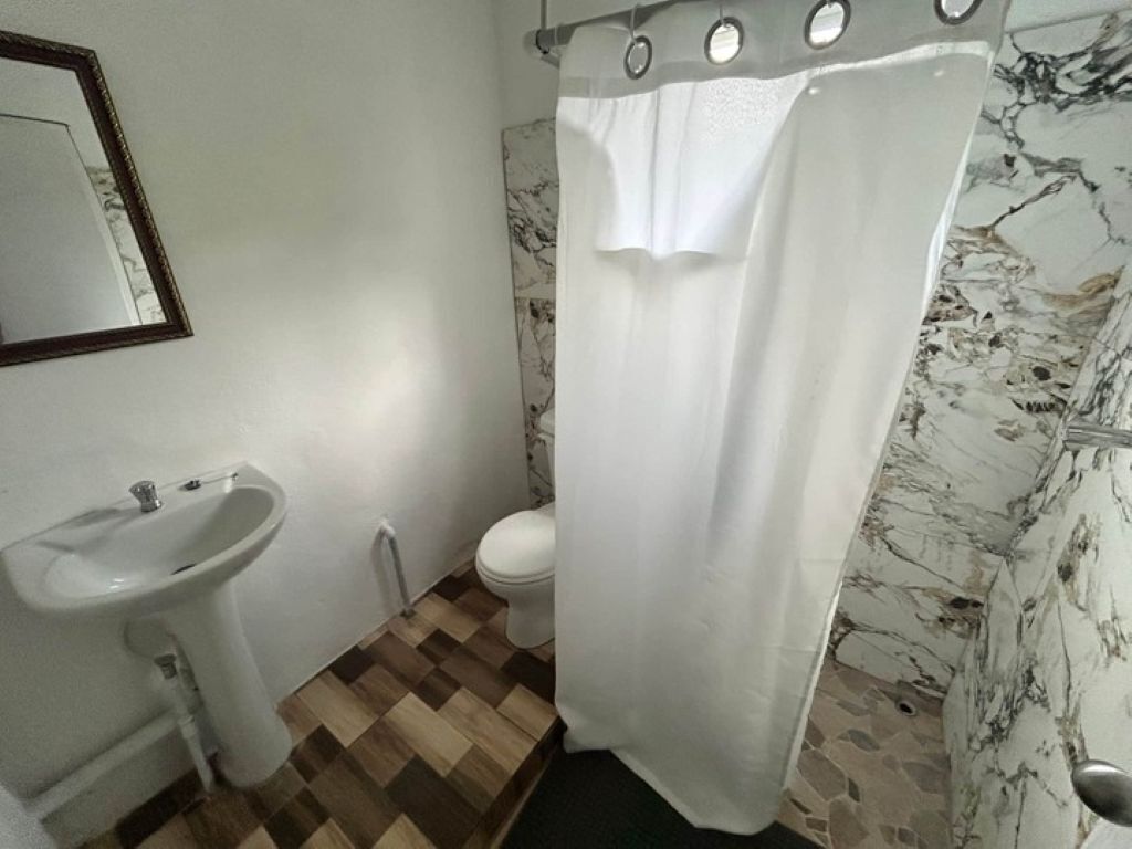 Towels, soap, toilet paper