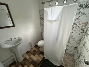 Towels, soap, toilet paper