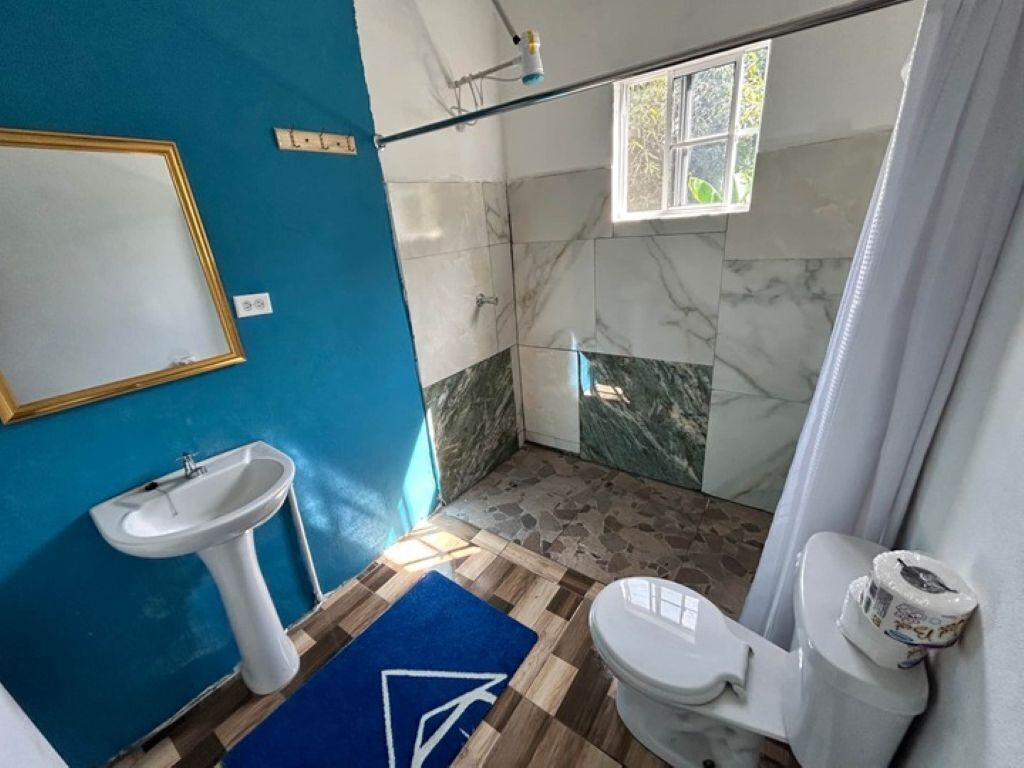 Towels, soap, toilet paper