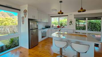 Microwave, oven, stovetop, highchair