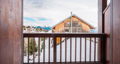 Duplex confortable avec piscine