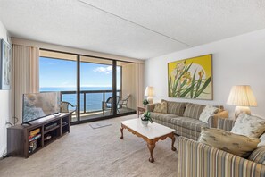 TV - 12th Floor Oceanfront condo by Seaside Vacations & Sales (Ocean City)