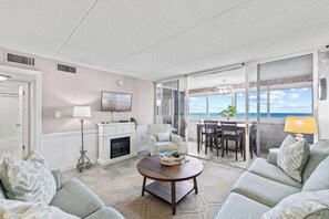 Living area - Atlantis 408 by Seaside Vacations & Sales (Ocean City)