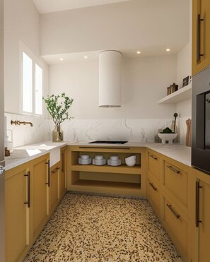 Fridge, oven, coffee/tea maker - Klavdia`s Apartment in Acropolis (Athens)