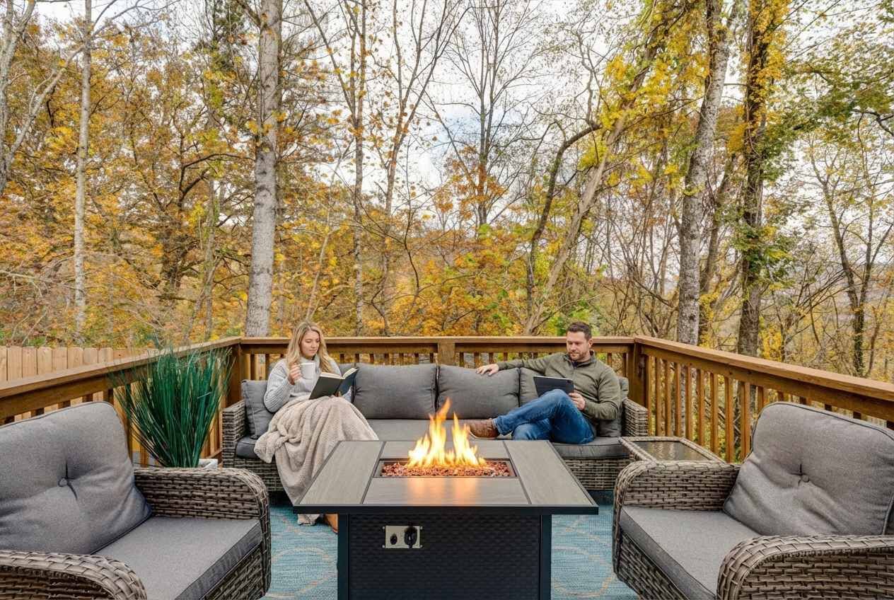 Overnattingsstedets uteområder