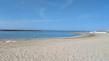 On the beach