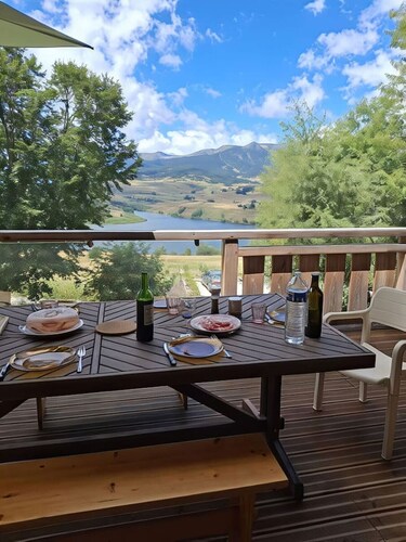 Chalet La Caza Audelou*T5*VUE Lac Vallée*parking*