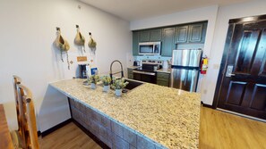 Fridge, microwave, oven, dishwasher - NEW! Rimfire 446 - Brigham One Bedroom Condo (Snowshoe)
