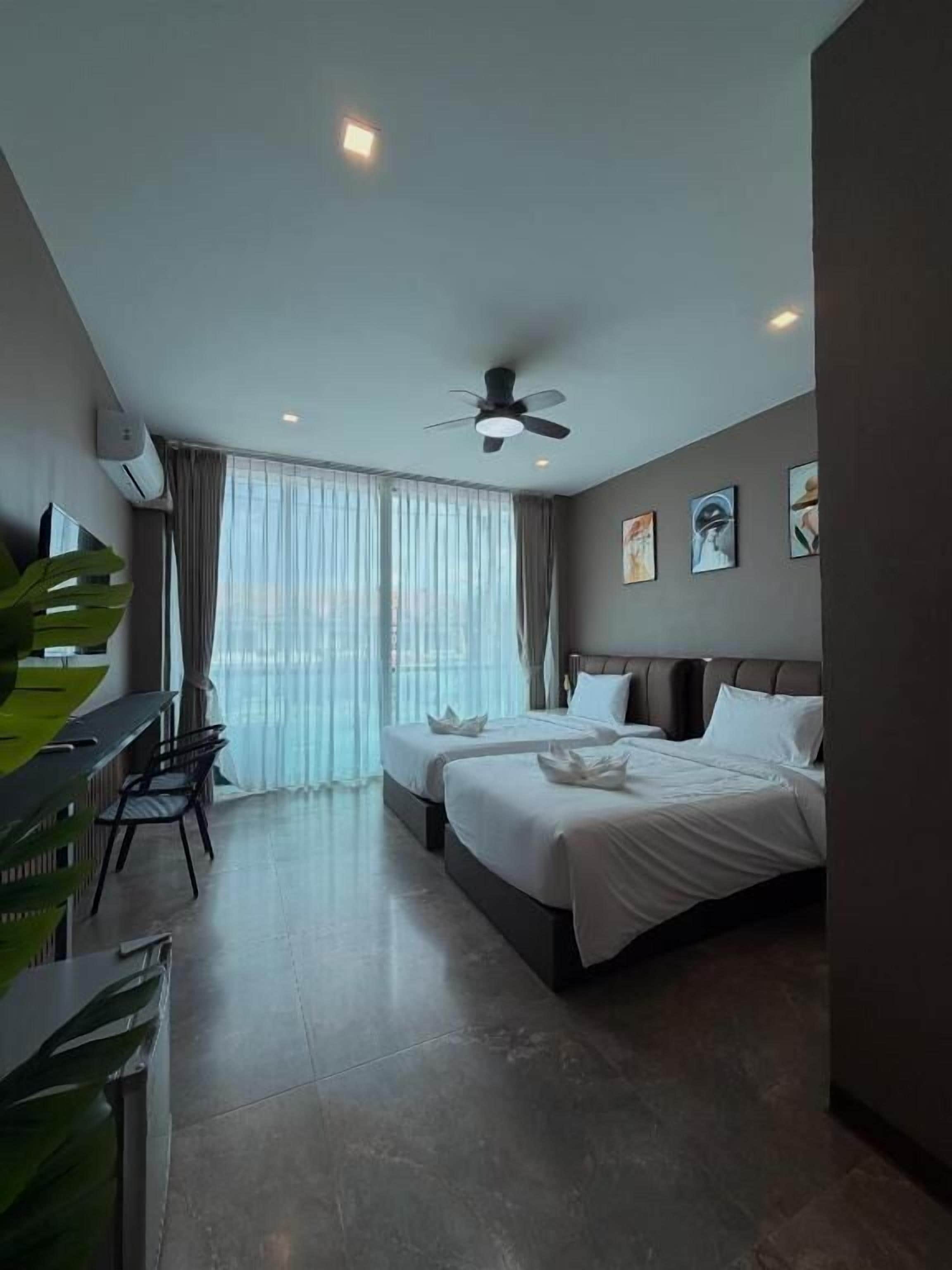 Deluxe-Zweibettzimmer, Balkon, Bergblick | Kostenloses WLAN