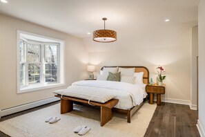 Desk, iron/ironing board, free WiFi, bed sheets - Chic Gem with Game Room, 5-Min Drive to Pearl St & CU (Boulder)