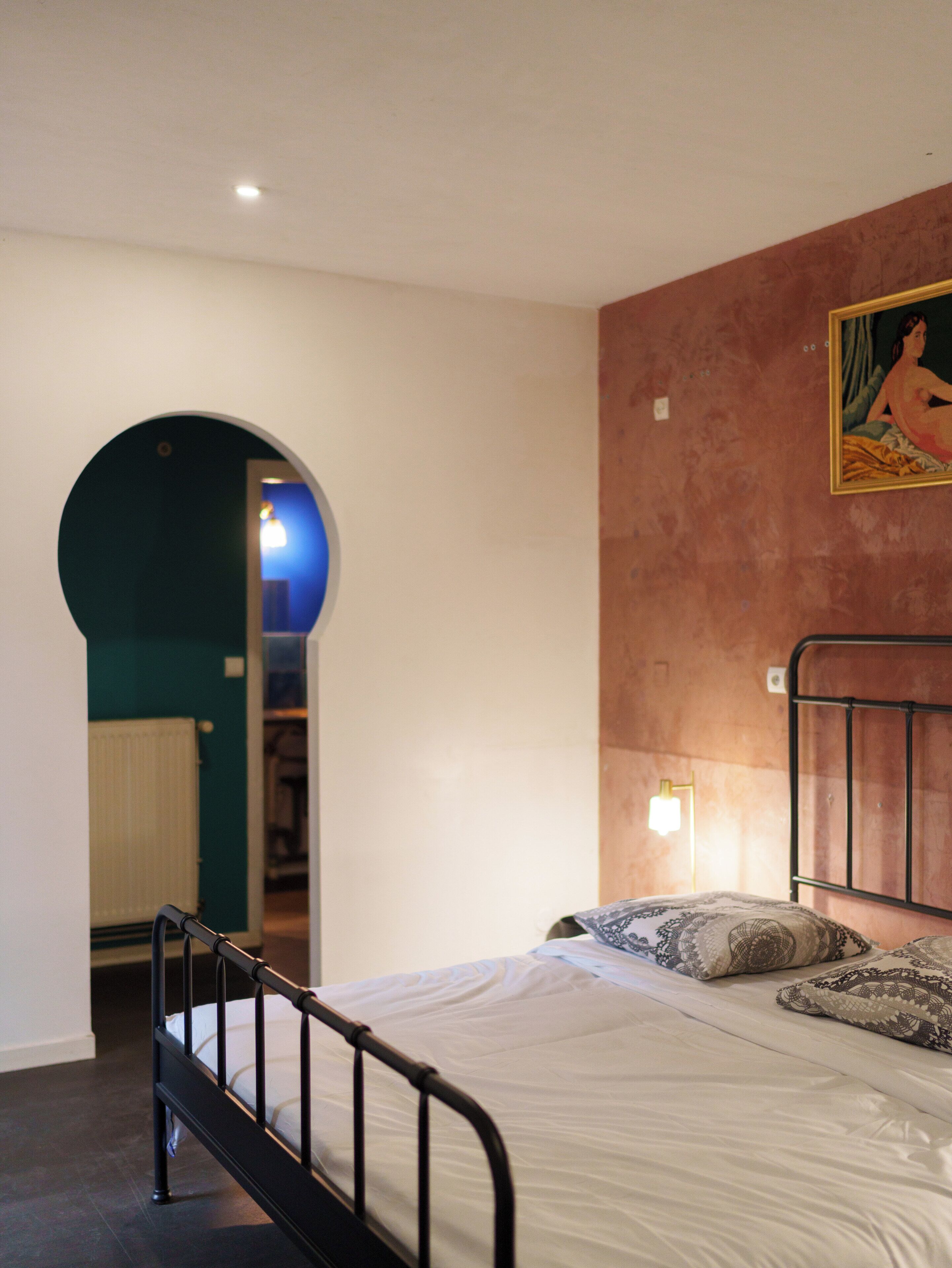 Doppel- oder Zweibettzimmer, 1 Queen-Bett, Gartenblick
