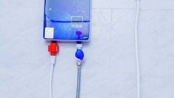 Dusche mit Handbrause