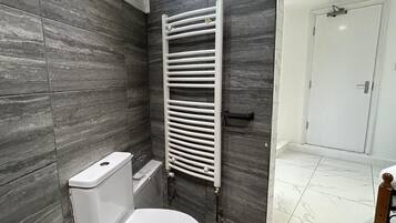 Towels, soap, toilet paper