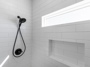 Shower, towels