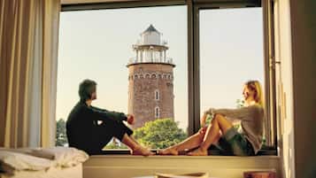 Blick von der Unterkunft