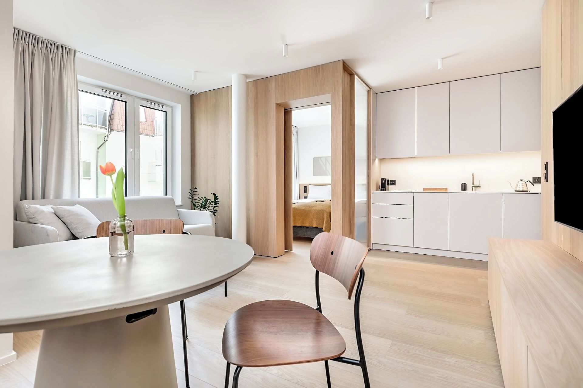 Apartament typu Classic widok na dziedziniec Morska 201/203 | Private kitchen