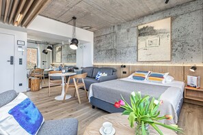 Iron/ironing board, free WiFi, bed sheets - BalticON Apartments Morska (Kołobrzeg)