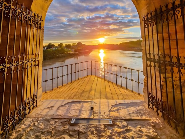 Enceinte de l’hébergement