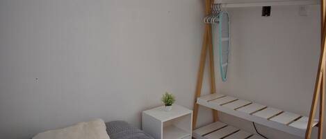 1 bedroom, iron/ironing board, free WiFi, bed sheets