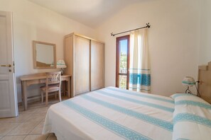 Appartamento, 1 camera da letto, balcone, vista giardino | 2 camere