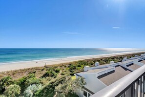 On the beach - Oceanfront Condo in Station One | 3BR with Pool, Tennis & Stunning Views (Wrightsville Beach)