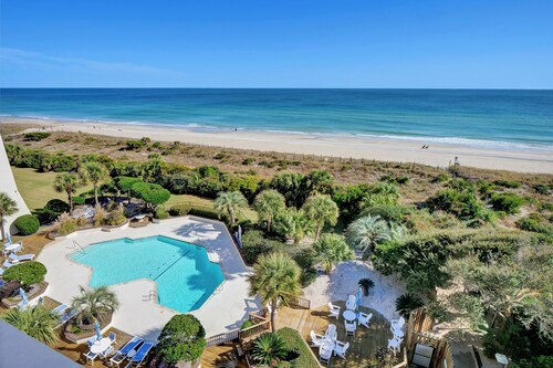 Oceanfront Condo in Station One | 3BR with Pool, Tennis & Stunning Views