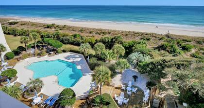 Oceanfront Condo in Station One | 3BR with Pool, Tennis & Stunning Views