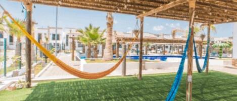 Overnattingsstedets uteområder