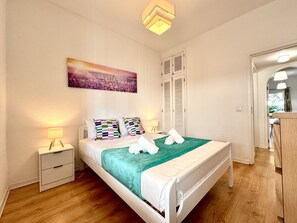 1 bilik tidur, cadar katil 