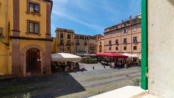 Blick von der Unterkunft