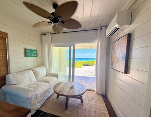 Living area - Charming Island Bunkhouse- Walk to Pink Sand Beach w/ Pool Access (North Eleuthera)
