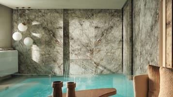 Suite – superior, fjellutsikt | Spa | Massasje med varme steiner, dypvevsmassasje og svensk massasje