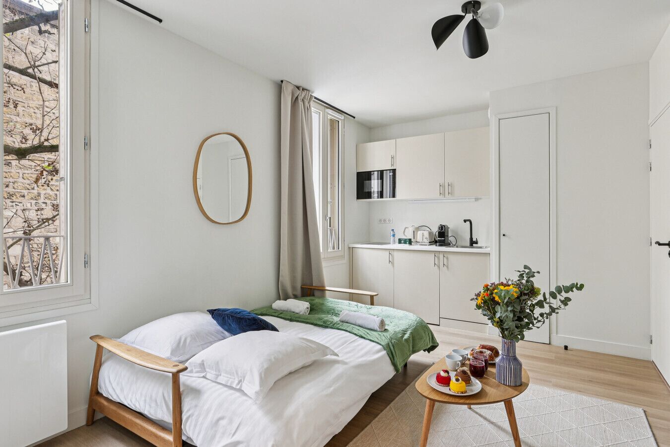 Strykejern/-brett, reiseseng for barn, wi-fi og sengetøy