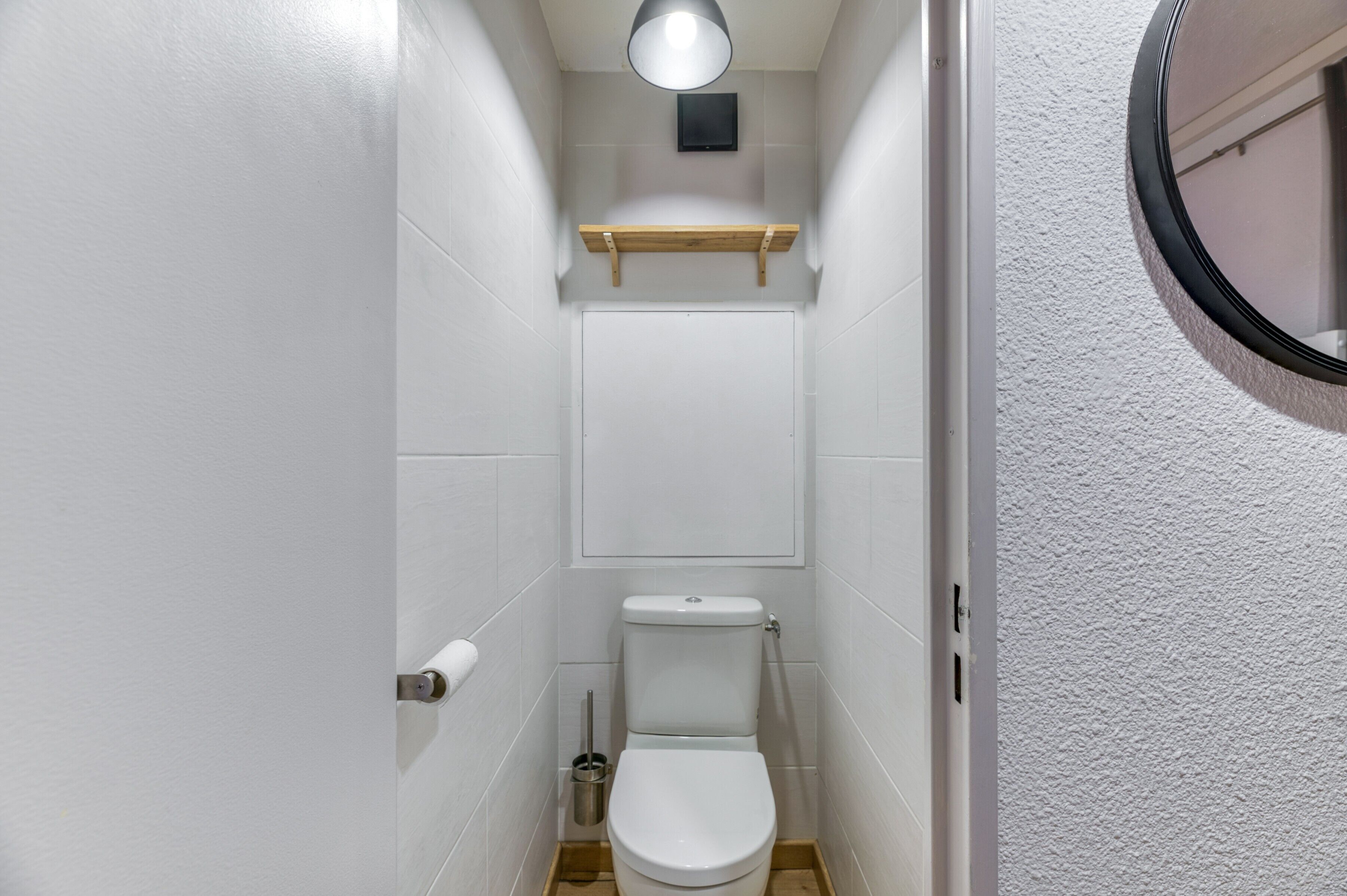 Een douche, een haardroger