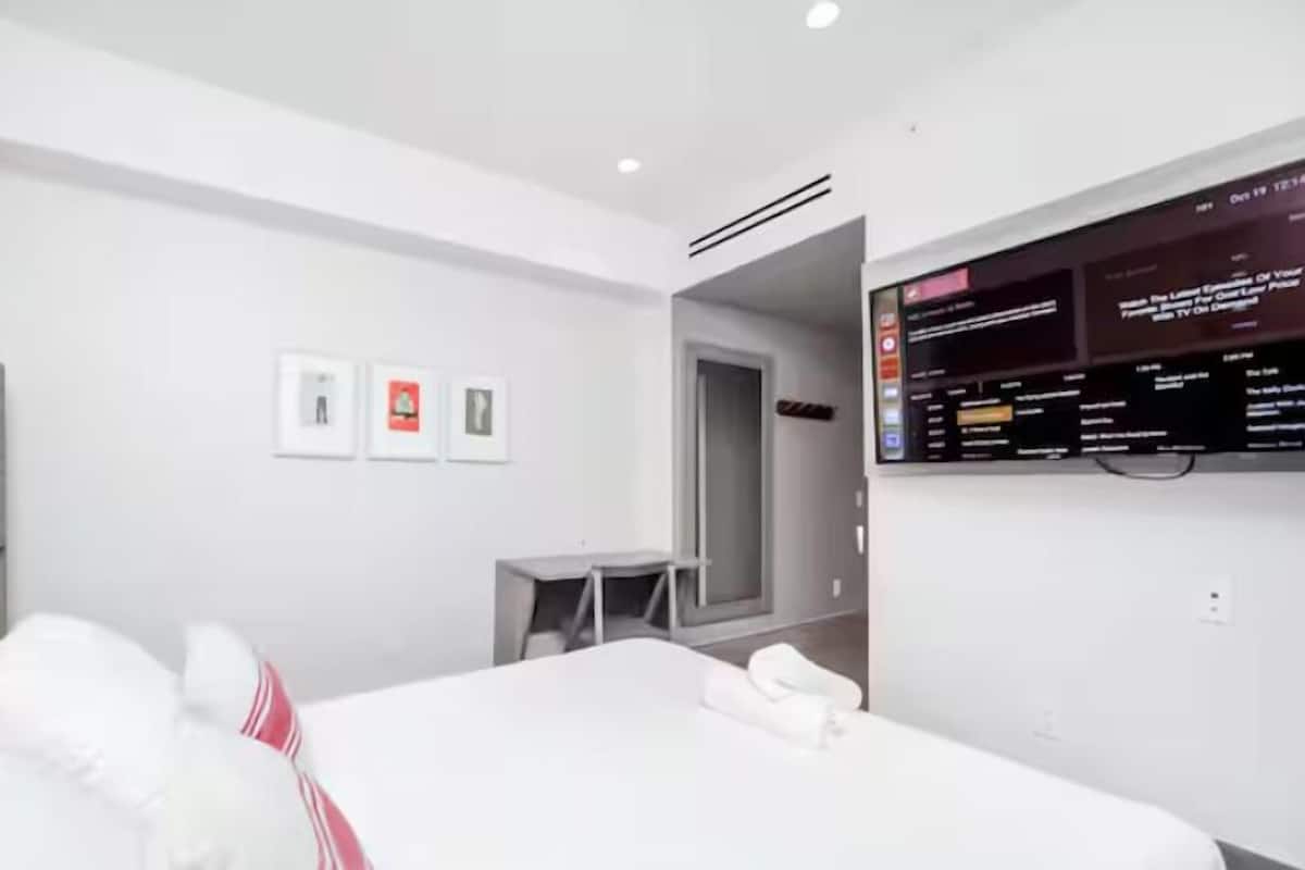 Pillow-top beds, in-room safe, desk, laptop workspace