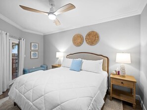 Internet, bed sheets - Waterfront Beautiful 3BR End-Unit in Walker Key— Balcony, Pools, and Boat slip (Orange Beach)