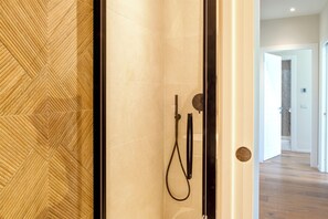 Apartment, 2 Bedrooms, Garden View | Bathroom shower - Olivuzza a Santa Margherita by Wonderful Italy (Santa Margherita Ligure)