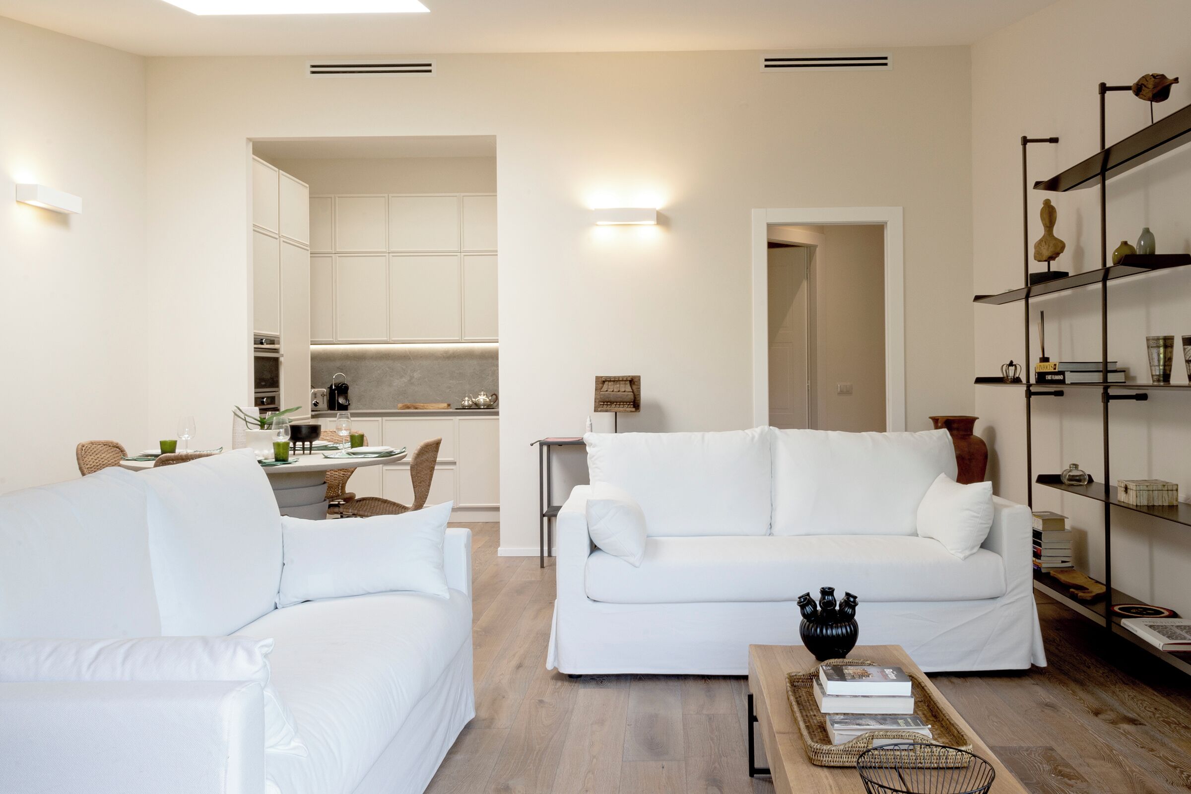 Apartment, 2 Schlafzimmer, Gartenblick | Wohnbereich