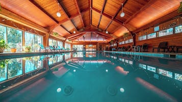 Piscina interna, piscina aquecida