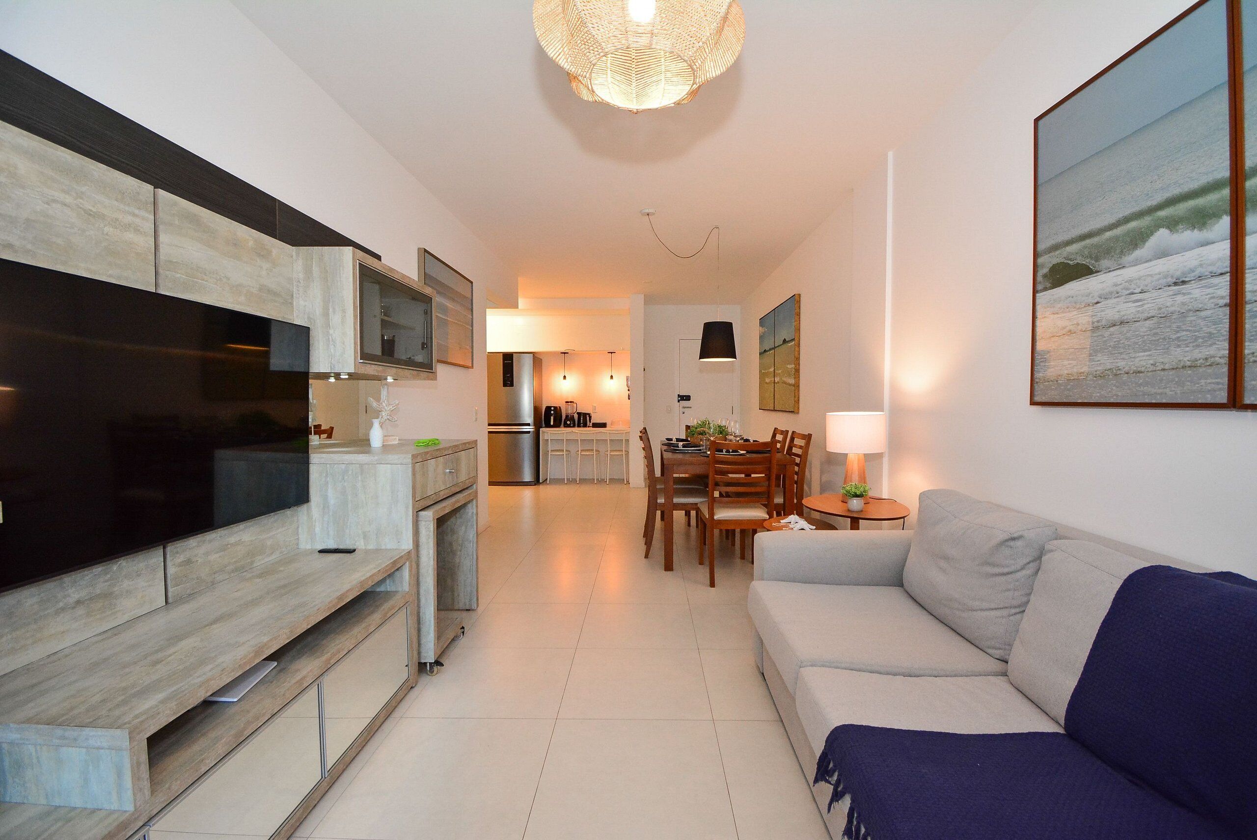 Apartamento | Área de estar | TV