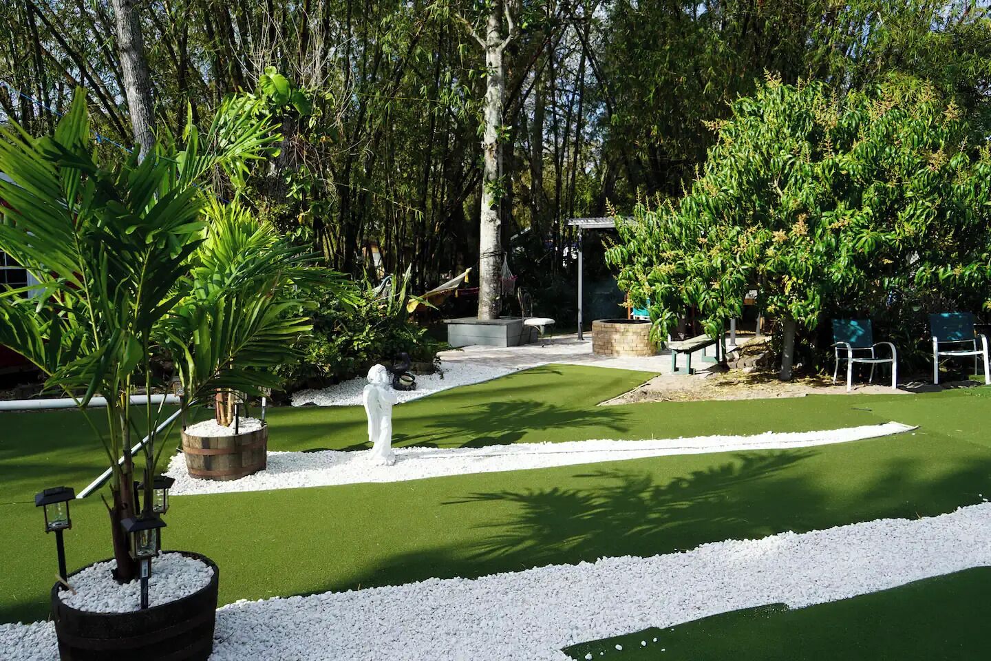 Overnattingsstedets uteområder