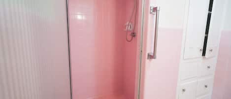 Serviettes fournies, papier toilette