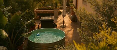 Idromassaggio all'aperto